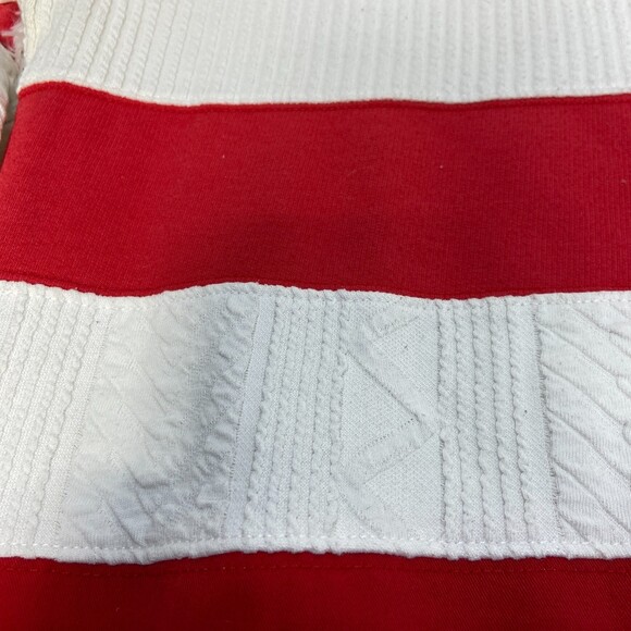 VTG 80's BLAST Textured Red & White Polo Men's Sz L - Picture 5 of 6